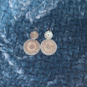 Silver earrings